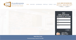 Desktop Screenshot of fuhrmannconstruction.com